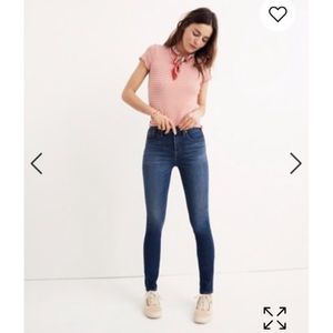 10” high rise madewell jeans